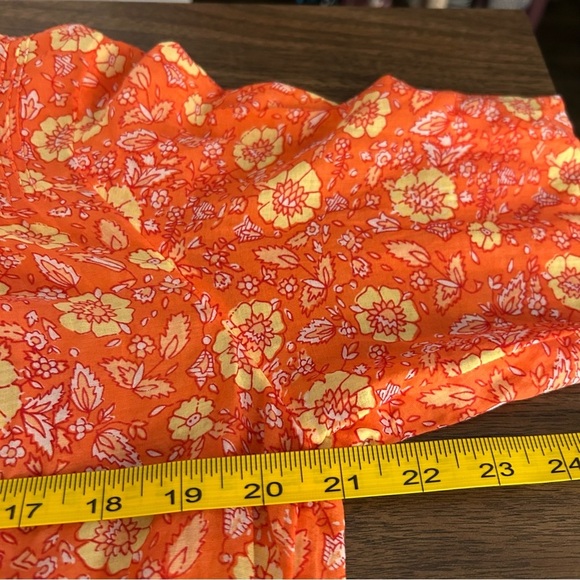 ❤️ J. Crew Orange Cream Relaxed Blouse with Mandarin Collar 4 - Picture 9 of 11